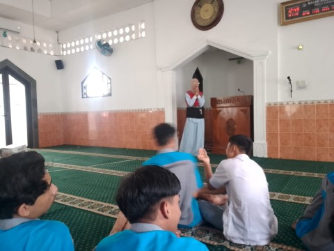 Sekolah Gelar Pelatihan Mitigasi Gempa Bumi Bersama Masjid N