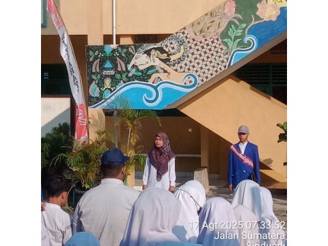 SMK Muhammadiyah Mlati Gelar Upacara HUT ke-80 RI dengan Sem