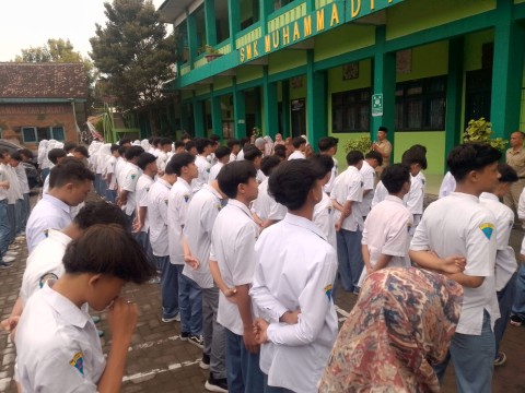 Hari Pertama Masuk Sekolah 2026, SMK Muhammadiyah Mlati Awal
